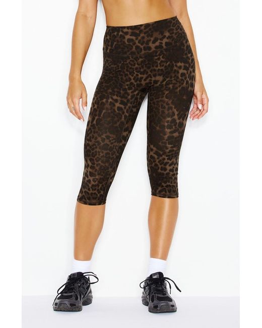 Garage Black Perfect Peach Active Capris