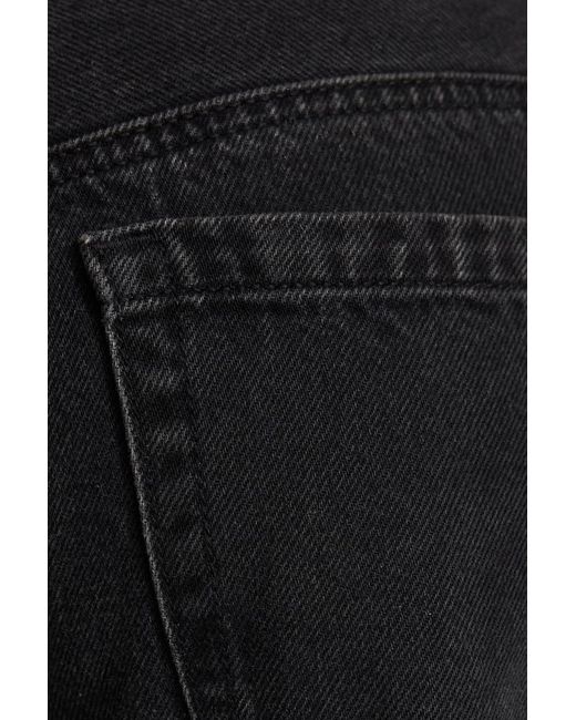 Garage Black Low Rise Baggy Jeans