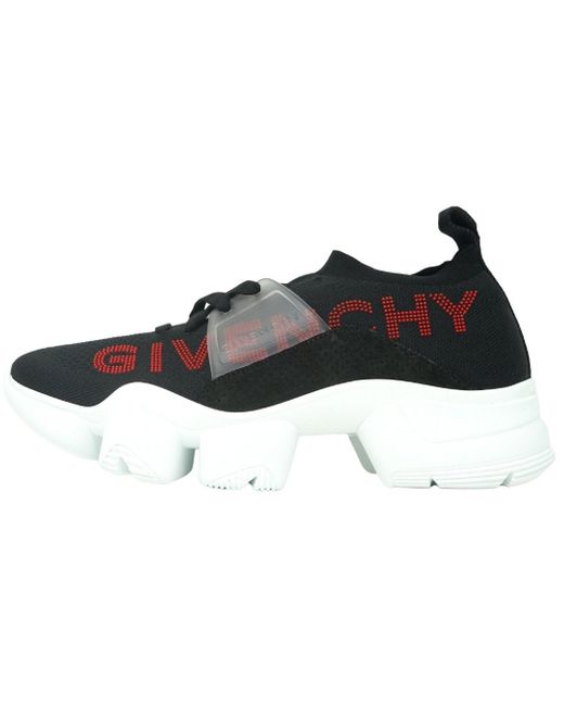 Givenchy Lace Bh002ch0hk 009 Black Red Trainers for Men | Lyst