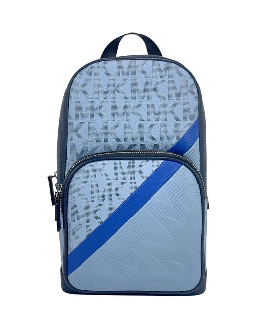 Michael Kors Cooper Chambray Commuter Backpack Sling Pack Bag One in