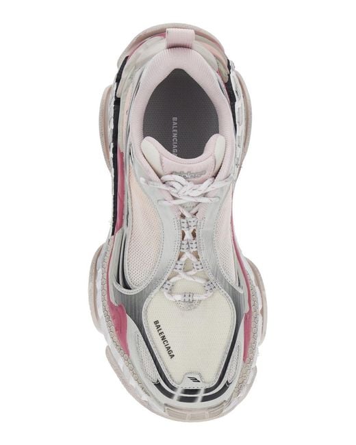 Balenciaga White Sneakers Triple S 2 Gradient Mesh
