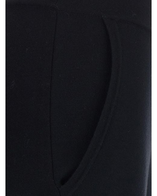 Max Mara Blue Baldo Pants With Pockets And Zip Closure, Tech Fabric