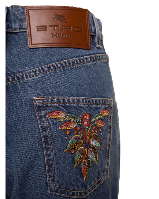 Etro Blue Flared Jeans