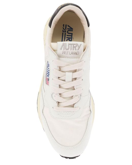 Sneaker Basse 'Reel Wind' Con Dettaglio Logo di Autry in White