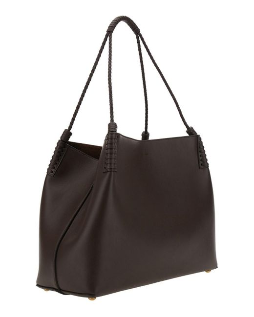 Etro Black 'Libra' Shoulder Bag With Maxi Logo On The Front