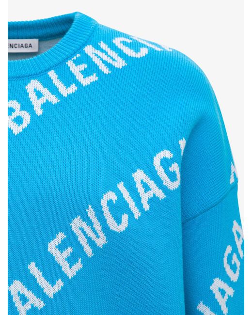 balenciaga jacquard sweater