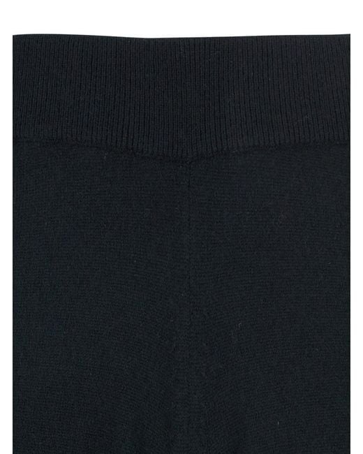 Allude Blue High Waisted Trousers