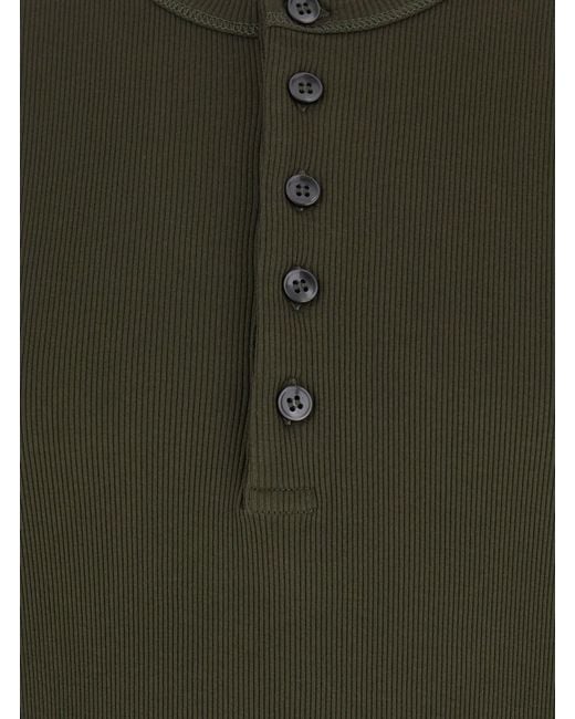 Dolce & Gabbana Green Serafino for men
