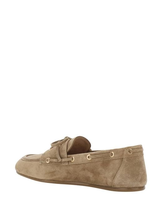 Stuart Weitzman Brown Loafers Tinsley Leather