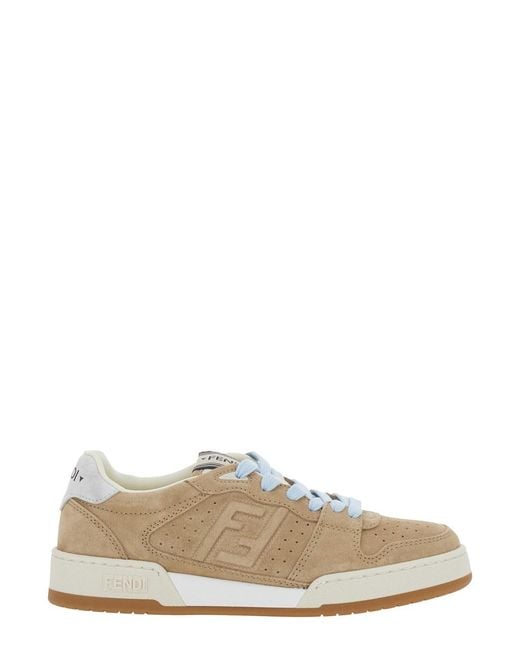 Fendi White Match Sneaker