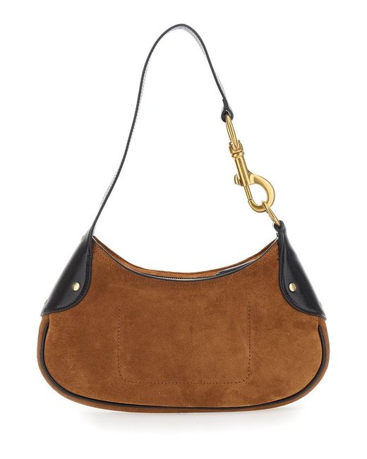 Mulberry Brown Small Hackney Shoulder Bag Vintage Oak
