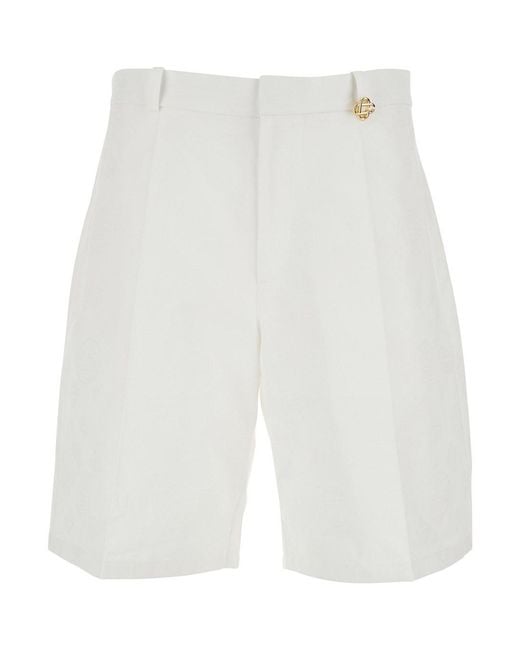 Casablanca White Shorts _100 Co for men
