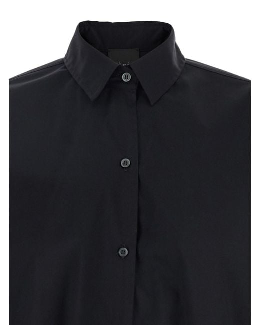 Le Plain Blue Shirt With Classic Collar