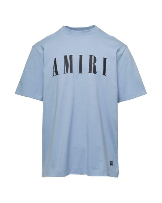 Amiri Blue T-Shirts And Polos for men