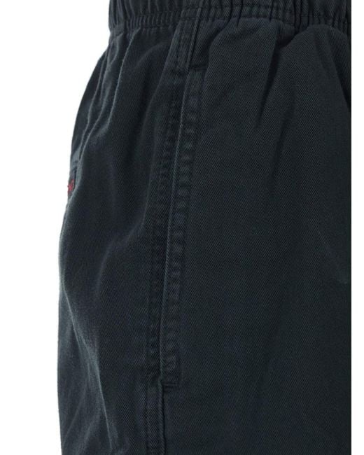 Gramicci Blue Bermuda Shorts Cotton for men