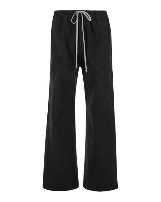 Rick Owens Black Pants Pusher for men