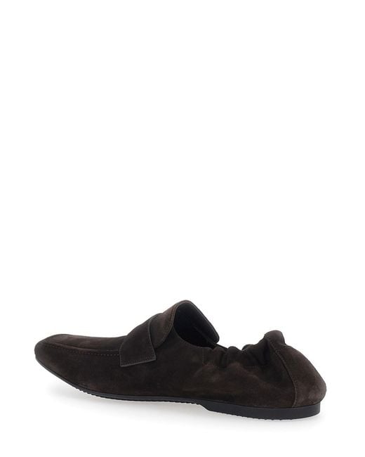 Balenciaga Black 'Palermo' Loafers With Rounded Toe for men