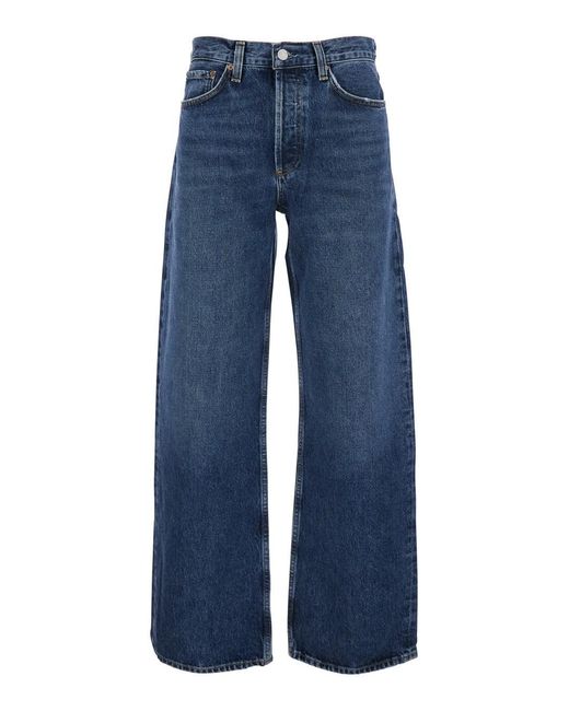 Agolde Blue Jeans Arc Denim