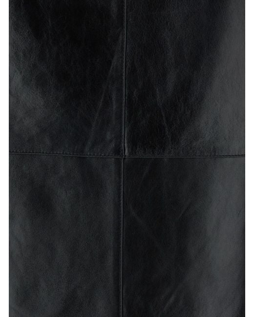 Sportmax Black Skirt With Hidden Back Closure