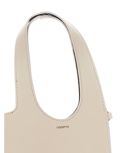 Coperni Natural 'Baby Heart' Shoulder Bag