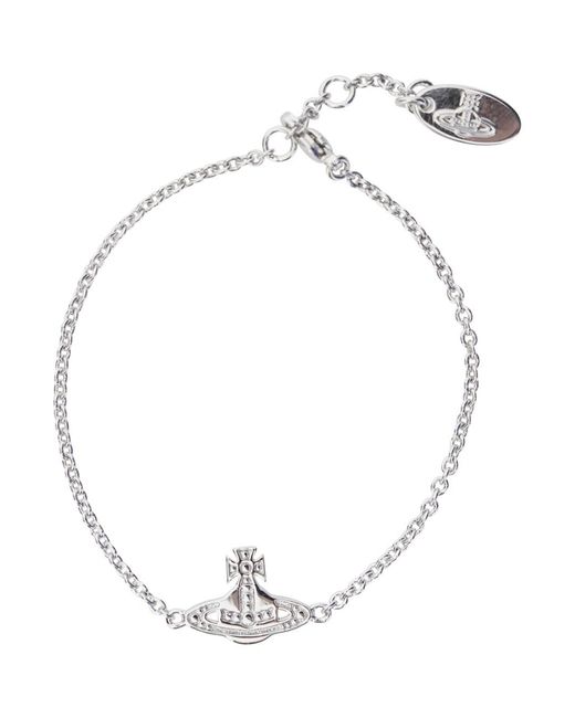 Vivienne Westwood White Marinetta Braclet