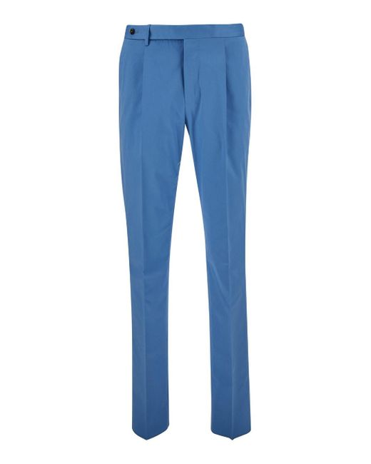 PT Torino Blue Light Slim Fit Tailoring Pants for men