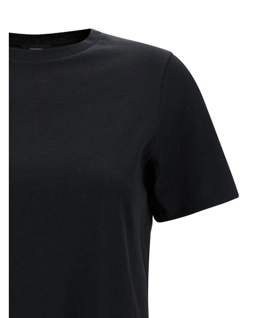 T-Shirt Girocollo di Theory in Black