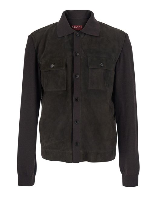 Gucci Black Malglia + Camoscio for men