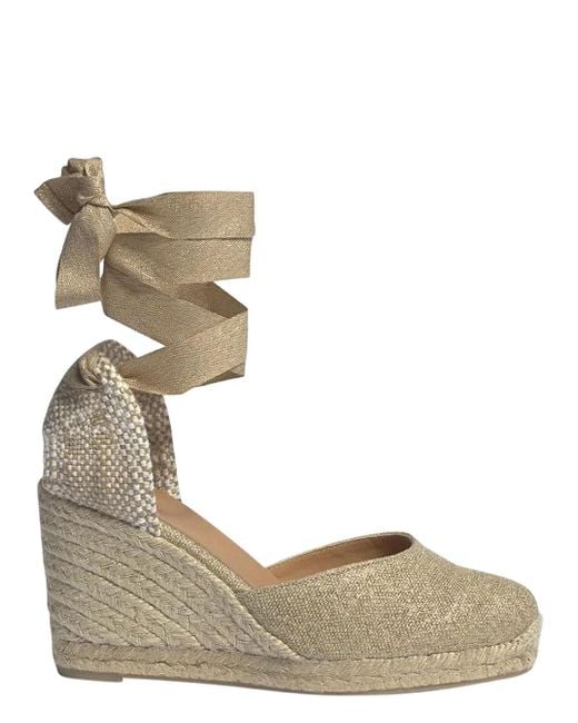 Castaner metallic hotsell espadrille