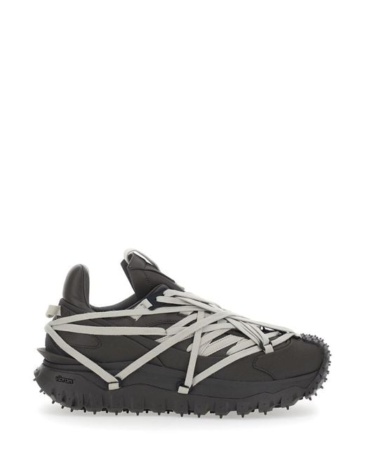 Rick Owens Brown Sneaker 'Trailgrip Megalace' 'Rick Owens X Moncle