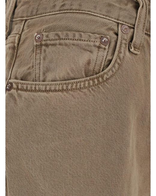 Agolde Natural Low Slung Baggy Is A Baggy Jeans With A Baggy Cut And A Composi