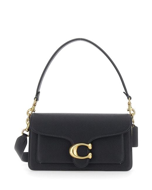 COACH Blue Shoulder Bag 'Tabby' With Clasp Closure