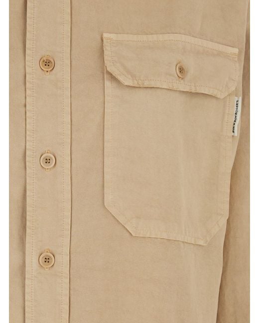 Roy Rogers Natural Military Shirt 'R.R.Eva Herzigova' With Utility Styl