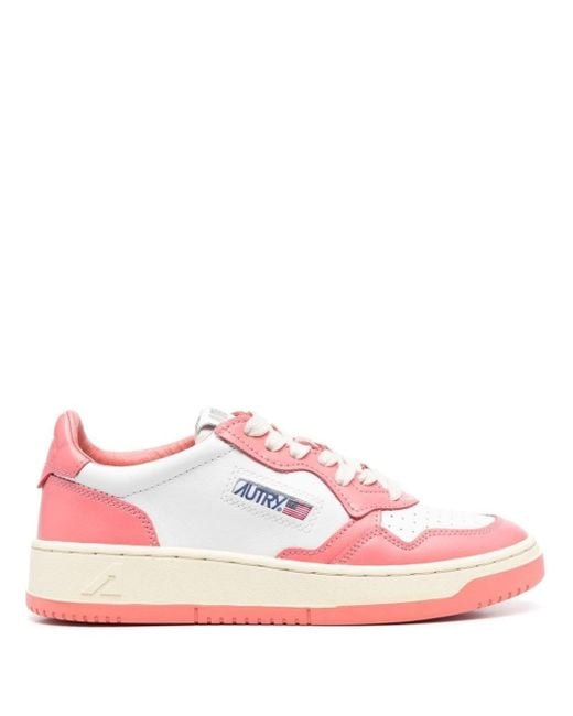 Autry Pink Low Sneaker
