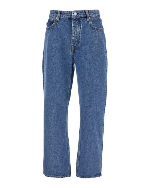 Won Hundred Blue Jeans With Belt Loops for men