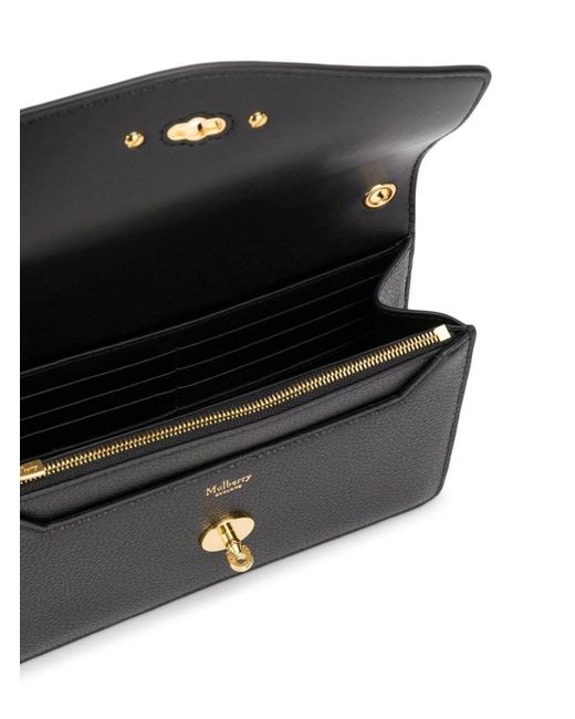 Mulberry 'small Darley' Shoulder Bag With Twist Closure In Grainy