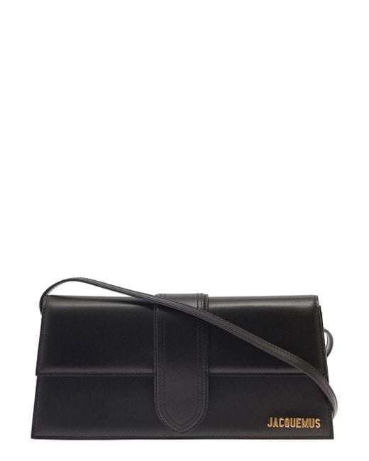 Jacquemus Black 'Le Bambino Long' Handbag With Removable Shoulder Strap
