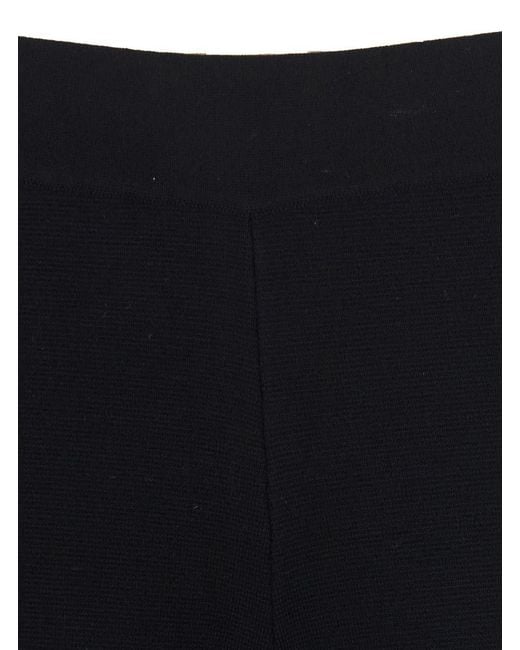 P.A.R.O.S.H. Black Pants With Stretch Design