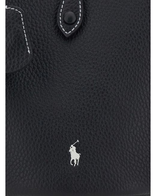 Polo Ralph Lauren Black Ply Mn Crsb-Crossbody-Small