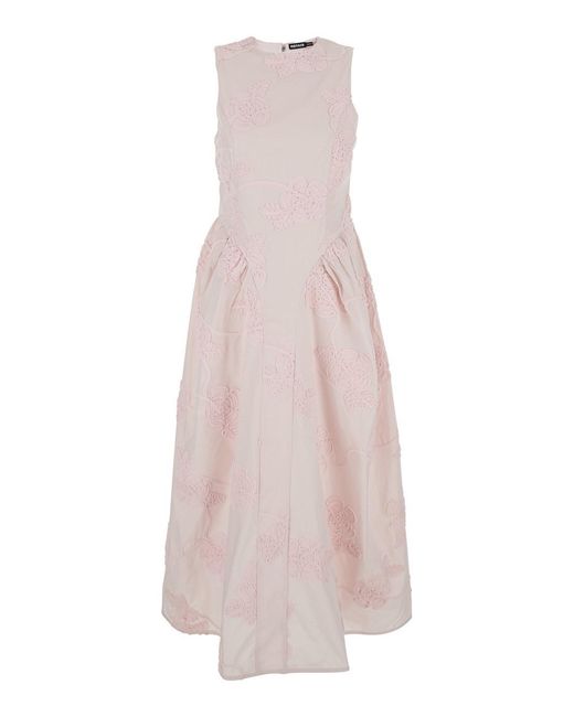 ROTATE BIRGER CHRISTENSEN Pink Maxi Dresses