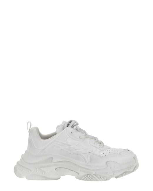 Sneakers Triple S di Balenciaga in White da Uomo