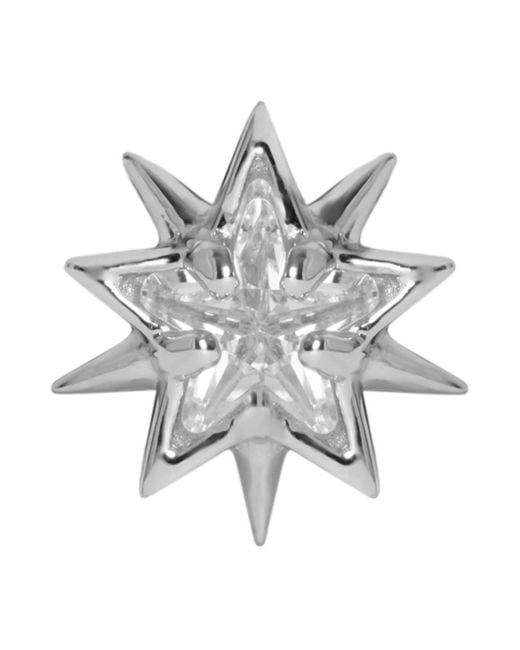 Orecchini 'Jem Star' A Forma Di Stella Con Chiusura A Farfal di LAG World in Metallic