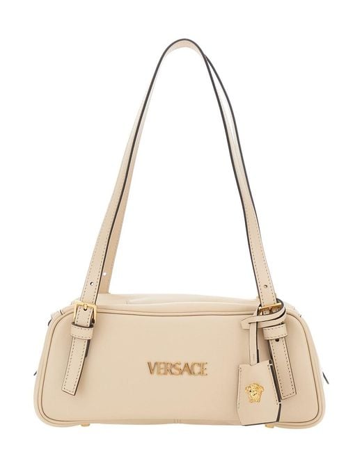 Versace Natural Shoulder Bags