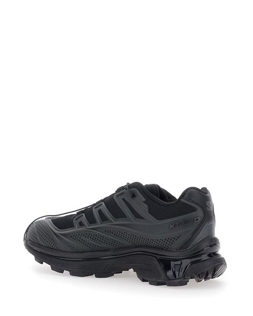 Salomon Black Xt Evo Sneakers With Removable Insole And Advanced Traction In