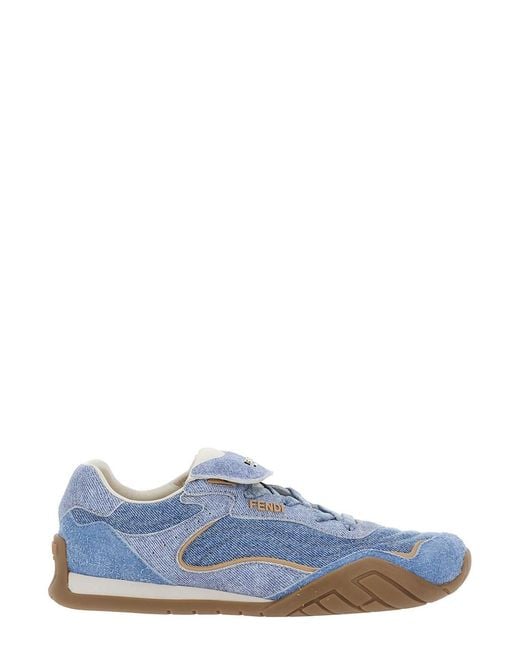 Fendi Blue Sneaker Cr.Bear+Cr.Den+Den+Log
