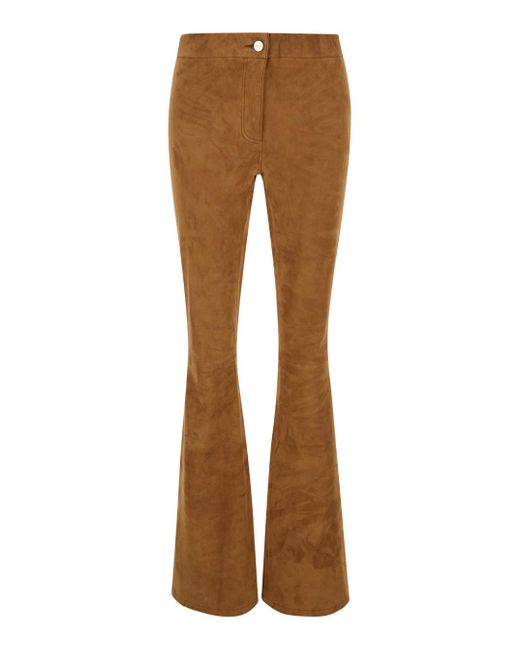 Arma Brown Flared Trousers