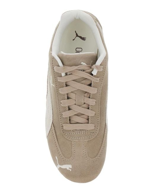 Sneaker 'Speedcat Elevated' Con Stampa Con Logo Sul Lato E Logo L di PUMA in Natural