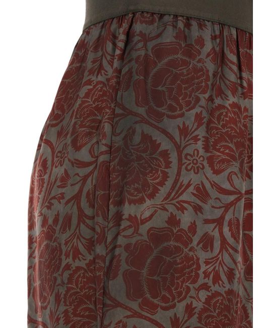 Uma Wang Brown Pants Pansy Cupro-Blend