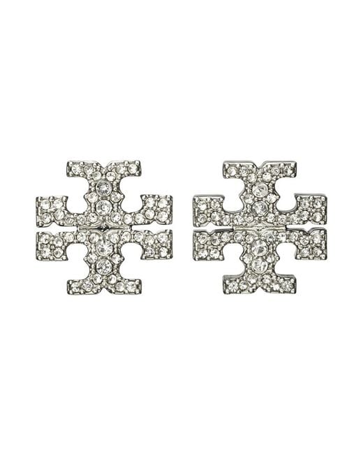Tory Burch Metallic Earrings Kira-Plated