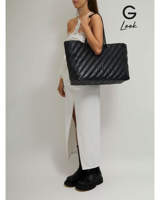 【関税＆送料込み】Balenciaga Crush Carry All L Shopper Bag 関税＆送料込み】Balenciaga Crush Carry All L Shopper Bag